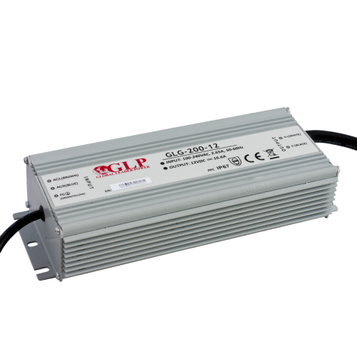 Zasilacz hermetyczny GLP GLG-200-12 200W 12V 16,6A