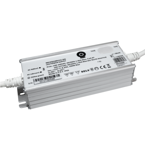 Zasilacz hermetyczny POS MCHQ100V12-GA 100W 12V 8,33A