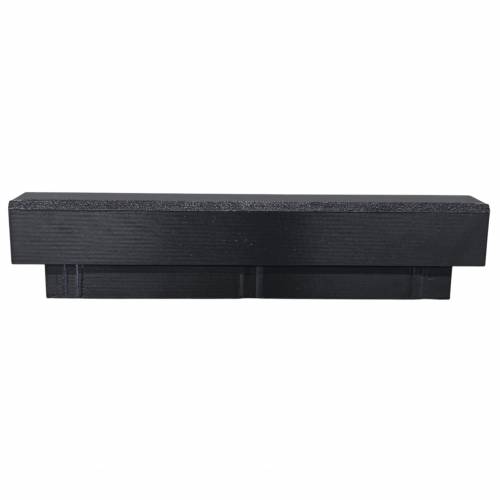 Narożnik łączący PETG do profilu aluminiowego 160mm – Czarny – Kaseton reklamowy