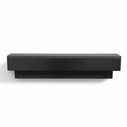 Narożnik łączący PETG do profilu aluminiowego 160mm – Czarny – 4 szt