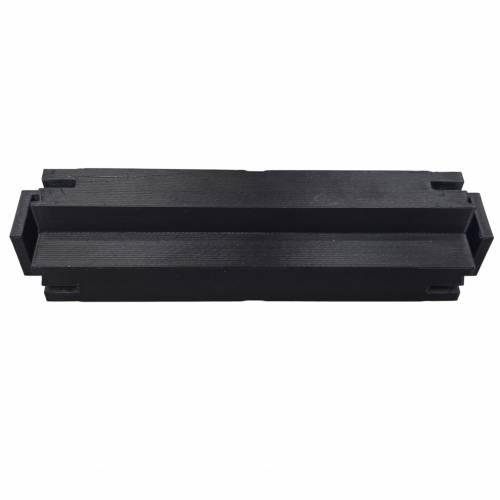 Narożnik łączący PETG do profilu aluminiowego 160mm – Czarny – Kaseton reklamowy