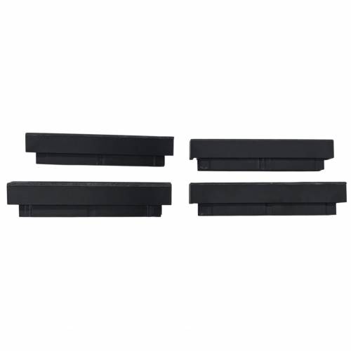 Narożnik łączący PETG do profilu aluminiowego 160mm – Czarny – Kaseton reklamowy