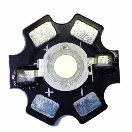 Dioda POWER LEDDioda POWER LED 1W EPISTAR WFS WHITE FULL SPECTRUM 45mil na PCB 1W EPISTAR WFS WHITE FULL SPECTRUM 45mil