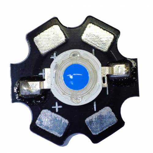 Dioda POWER LED 3W EPILEDS BLUE 460-470 nm 45mil na PCB
