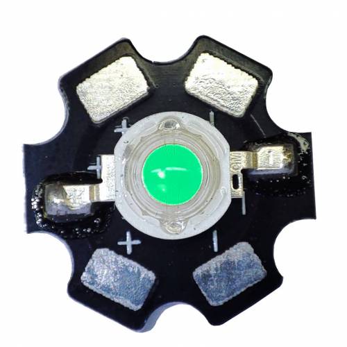 Dioda POWER LED 3W EPILEDS CYAN 500 - 505 nm - ZIELONA 45mil PCB