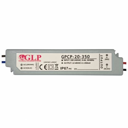 Driver LED 1W 350mA zasilacz GLP GPCP-20-350 12-48V IP67