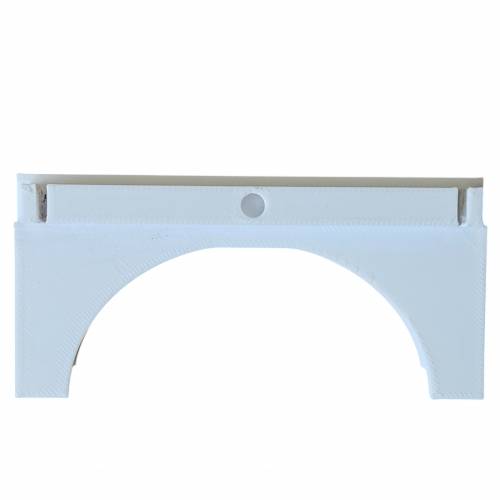 Nóżkozaślepki PETG do profilu aluminiowego 10cm BIAŁE komplet - Wysokość 47 mm - Druk 3D – 2szt