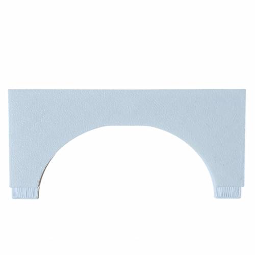 Nóżkozaślepki PETG do profilu aluminiowego 10cm BIAŁE komplet - Wysokość 47 mm - Druk 3D – 2szt