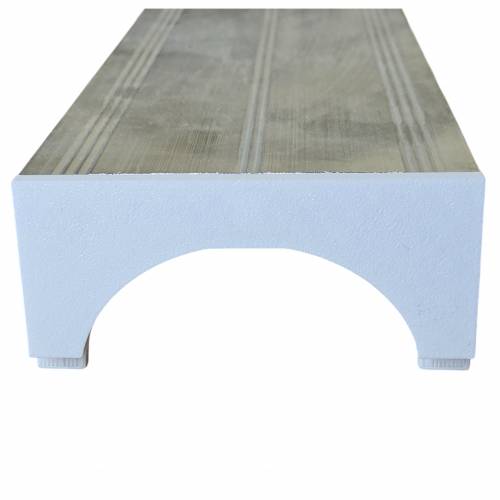 Nóżkozaślepki PETG do profilu aluminiowego 10cm BIAŁE komplet - Wysokość 47 mm - Druk 3D – 2szt