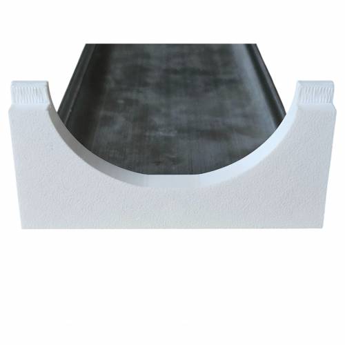 Nóżkozaślepki PETG do profilu aluminiowego 10cm BIAŁE komplet - Wysokość 47 mm - Druk 3D – 2szt