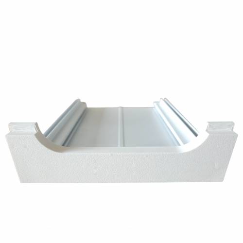 Nóżkozaślepki ASA do profilu aluminiowego 160mm BIAŁE komplet - Wysokość 47 mm -  Druk 3D – 2szt
