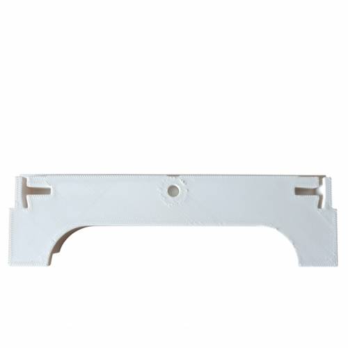 Nóżkozaślepki ASA do profilu aluminiowego 160mm BIAŁE komplet - Wysokość 47 mm -  Druk 3D – 2szt