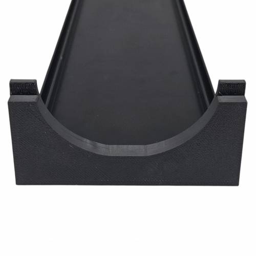 Nóżkozaślepki PETG do profilu aluminiowego 10cm CZARNE komplet - Wysokość 47 mm - Druk 3D – 2szt