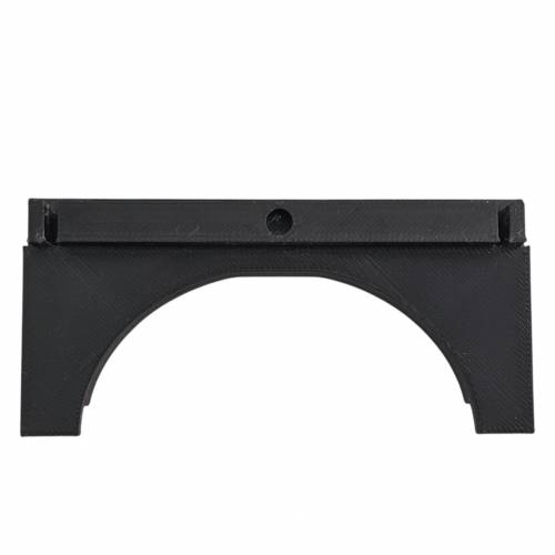 Nóżkozaślepki PETG do profilu aluminiowego 10cm CZARNE komplet - Wysokość 47 mm - Druk 3D – 2szt