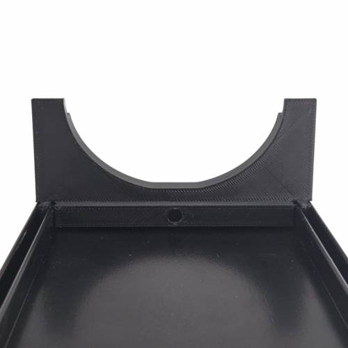 Nóżkozaślepki PETG do profilu aluminiowego 10cm CZARNE komplet - Wysokość 47 mm - Druk 3D – 2szt