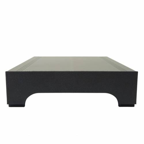 Nóżkozaślepki PETG do profilu aluminiowego 160mm CZARNE komplet - Wysokość 47 mm -  Druk 3D – 2szt