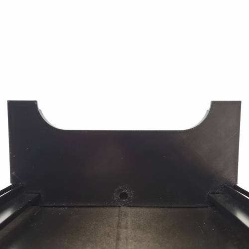 Nóżkozaślepki PETG do profilu aluminiowego 160mm CZARNE komplet - Wysokość 77 mm - Druk 3D – 2szt