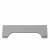 Nóżkozaślepki PETG do profilu aluminiowego 160mm SZARE komplet - Wysokość 47 mm -  Druk 3D – 2szt