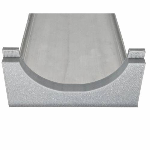Nóżkozaślepki PETG do profilu aluminiowego 10cm SZARE komplet - Wysokość 47 mm - Druk 3D – 2szt