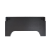 Nóżkozaślepki PEŁNE do profilu aluminiowego 160mm CZARNE komplet - wysokość 77 mm - PCV - 2szt