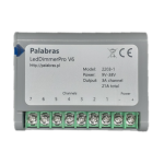 Sterownik Led Dimmer Pro V6 na zasilanie 9V-38V