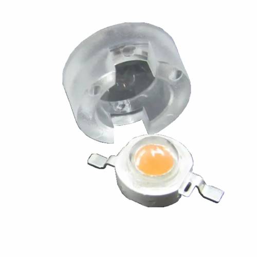 Soczewka Kolimator soczewki do diod Power LED 13 mm - kąt skupiania 90 stopni