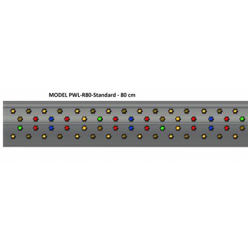 Oświetlenie akwarystyczne MODEL PWL-R80-Standard 80 cm