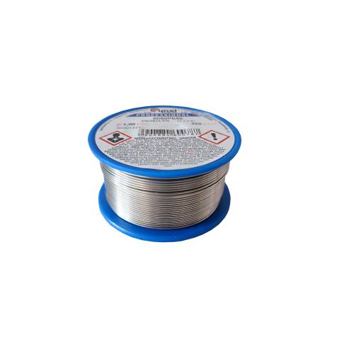 Spoiwo lutownicze; Cyna; 1,0mm; 250g; ołowiowe; Sn60Pb40; Cynel;